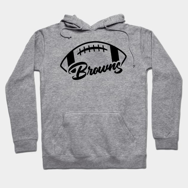 Calling all Cleveland Brown fans! Hoodie by fineaswine